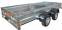3.5х1.5, 2 оси, R13 Прицеп KOiRA 3.5 (без каркаса и тента)