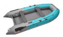 Моторная лодка ПВХ Zefir 3500 бирюз/серый