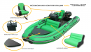 Rib Tornado 430SFi с интегрированным фальшбортом